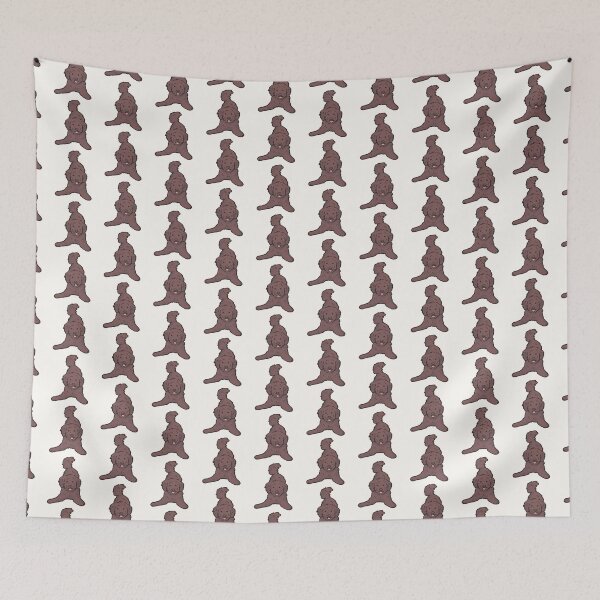 Item preview, Copy of Brown Cavapoo dog illustration  designed and sold by Mayarart.
