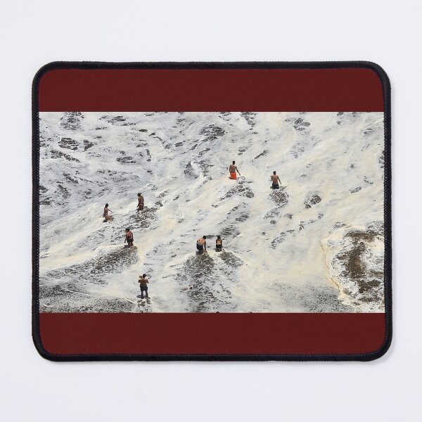 Item preview, People bathing in the cold waters of the Pacific on a calm afternoon, Central coastline of Chile… designed and sold by MAMB007.