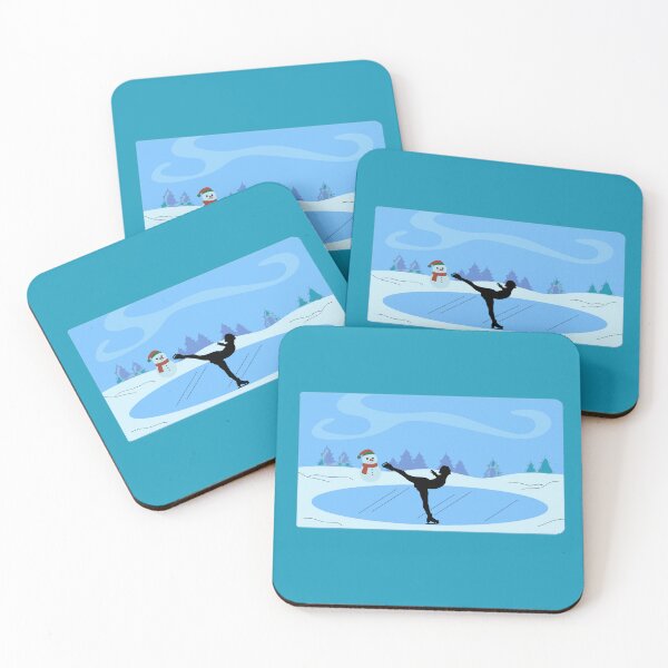 Item preview, Skater on ice designed and sold by DesignNebula.