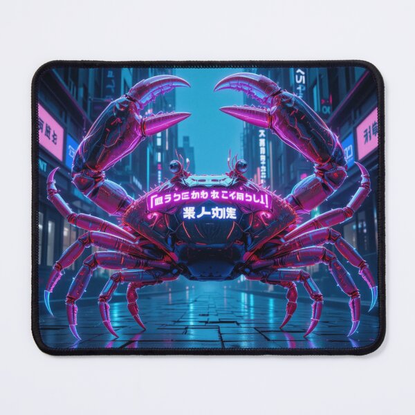 Item preview, Crab T-Shirt with Knife and Japanese Text: "私は人間性を捨てます" (I Abandon My Humanity) designed and sold by PrintFusion57.