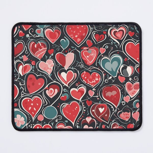 Item preview, Romantic Heart Pattern designed and sold by EverPrintIT.