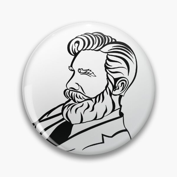 Item preview, Style man with a beard designed and sold by Maryart8.