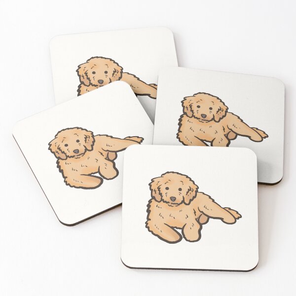 Item preview, Cavapoo dog art designed and sold by Mayarart.