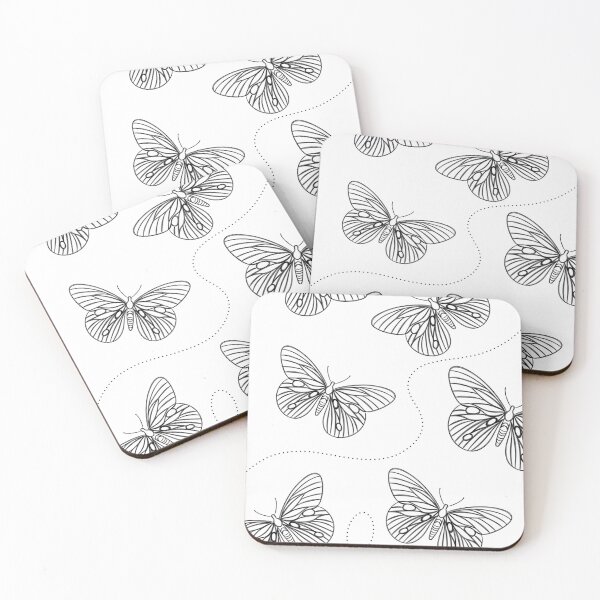 Item preview, Pattern art butterfly, Layout for printing illustrations on T-shirts, notepads, covers designed and sold by Sunshine2504.