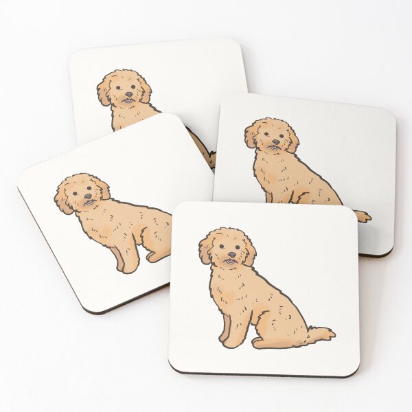 Item preview, Cute Cavapoo dog drawing designed and sold by Mayarart.