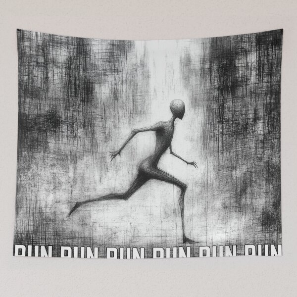 Item preview, Run, Running, Runner? Art lover? Just for you. designed and sold by Shoot-The-Moon.