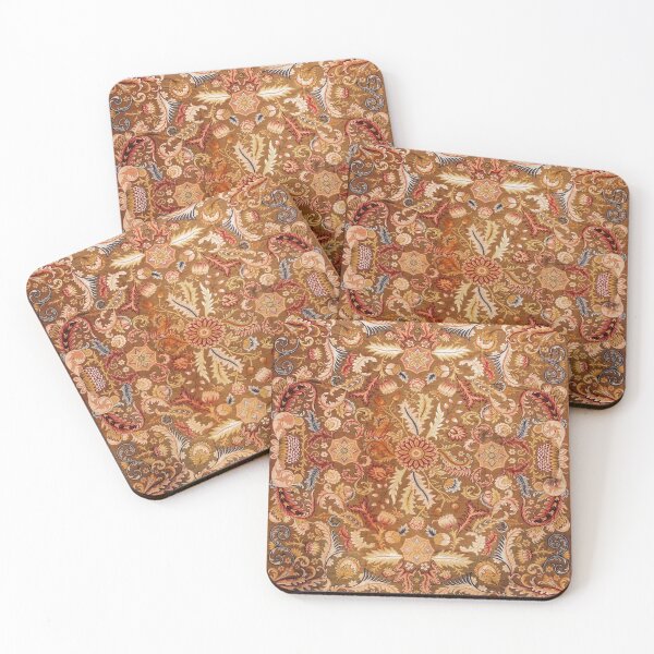 Item preview, Antique French Aubusson Rug Print designed and sold by Vicky Brago-Mitchell®.