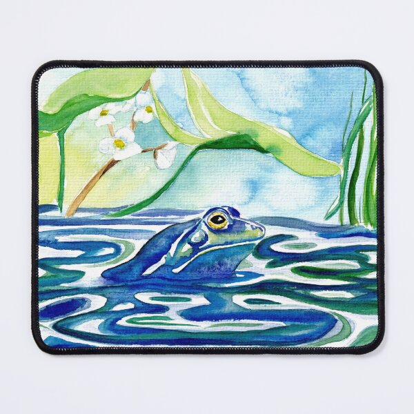 Item preview, Moorfrog Watercolor designed and sold by EwieEnte.