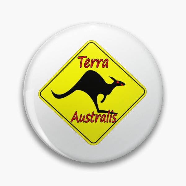 Item preview, Australia sign with Kangaroo Aussie designed and sold by PokaYoke.