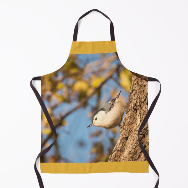 Item preview, Nuthatch Moving Down The Tree Trunk designed and sold by Debra Martz.