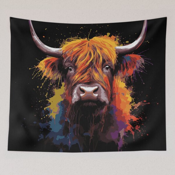 Item preview, Scottish Highland cattle designed and sold by drizzd.