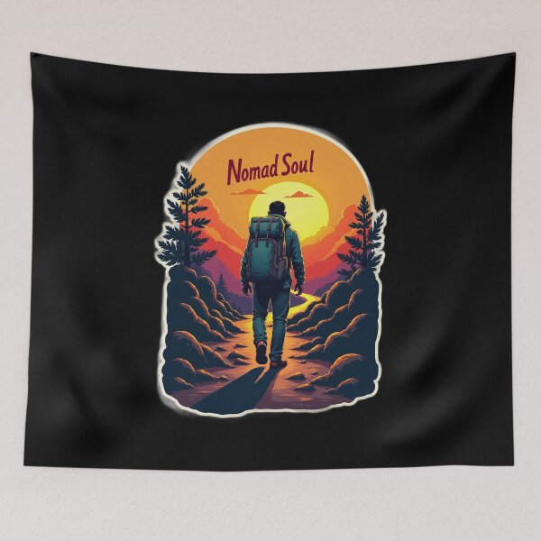 Item preview, Expanding Horizons: The Soul of a Nomad designed and sold by ArtCreator2023.