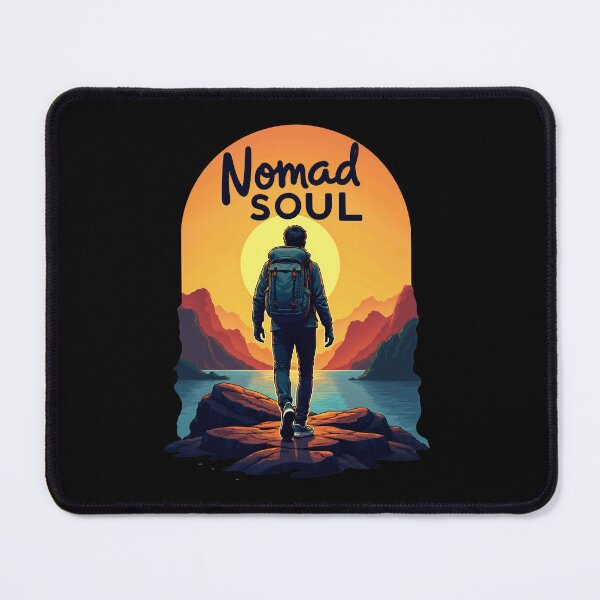 Item preview, Freedom and adventure: The nomadic soul lives designed and sold by ArtCreator2023.