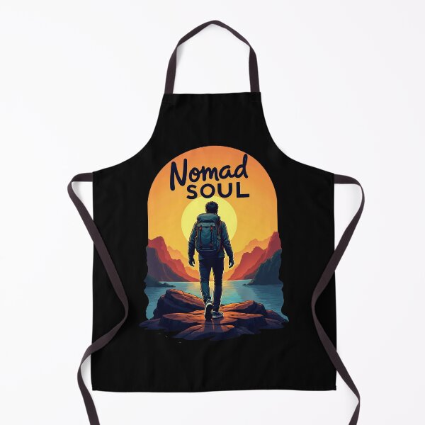 Item preview, Freedom and adventure: The nomadic soul lives designed and sold by ArtCreator2023.
