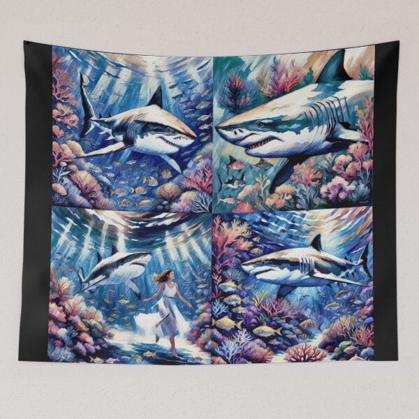 Item preview, Sharks, Jaws and corals bulk designed and sold by Helios Be. Lavsh.