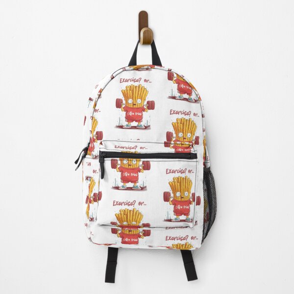 Item preview, Execise? Oh, extra fries! designed and sold by Kunai art.