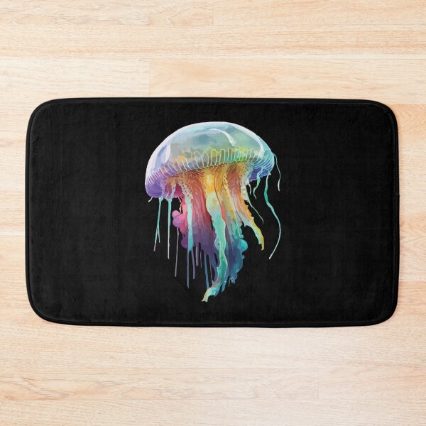 Item preview, Watercolor Jellyfish, Ocean Beauty Art designed and sold by FelkMariShop.