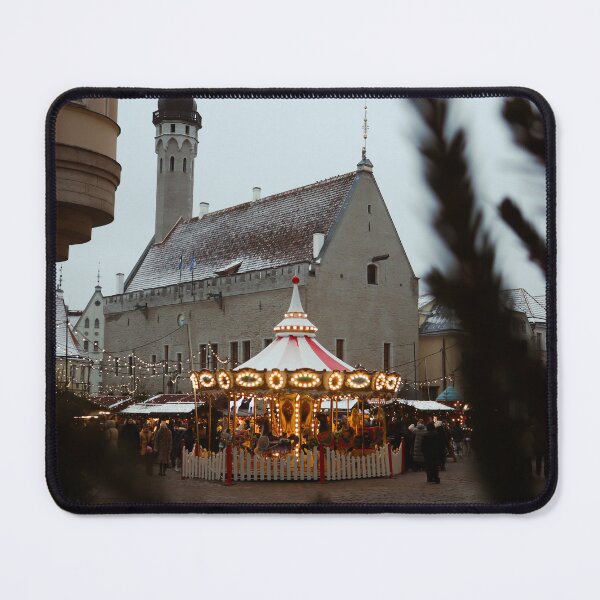 Item preview, Town Hall Square Christmas Market Tallinn designed and sold by cnvlphotography.