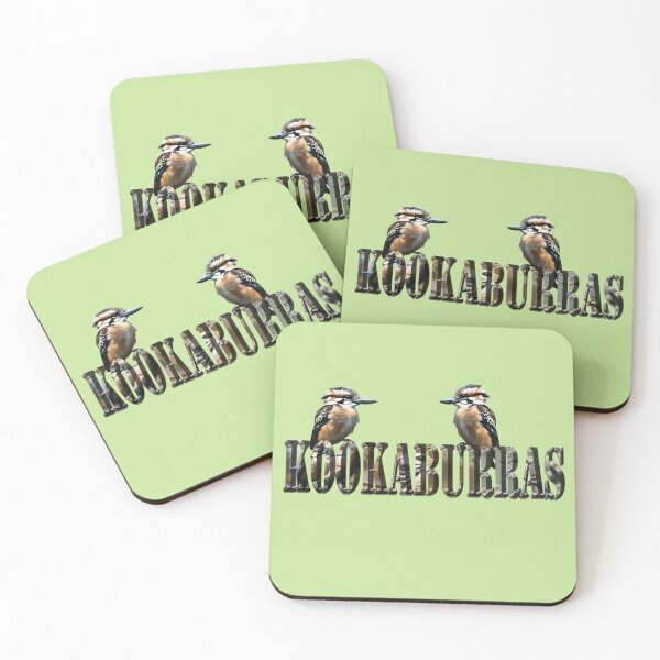 Item preview, Aussie Laughter: Australian Kookaburras And Picture Name designed and sold by A-Work-Of-Art.
