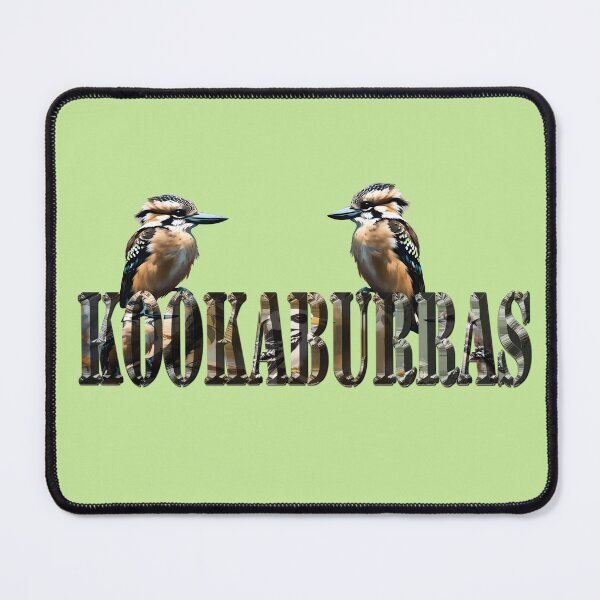 Item preview, Aussie Laughter: Australian Kookaburras And Picture Name designed and sold by A-Work-Of-Art.
