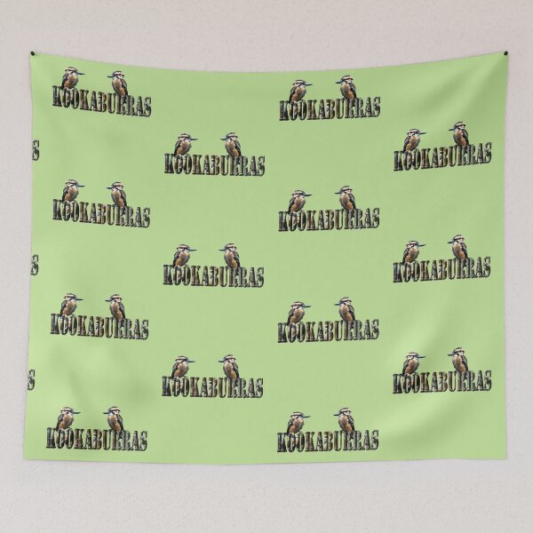 Item preview, Aussie Laughter: Australian Kookaburras And Picture Name designed and sold by A-Work-Of-Art.