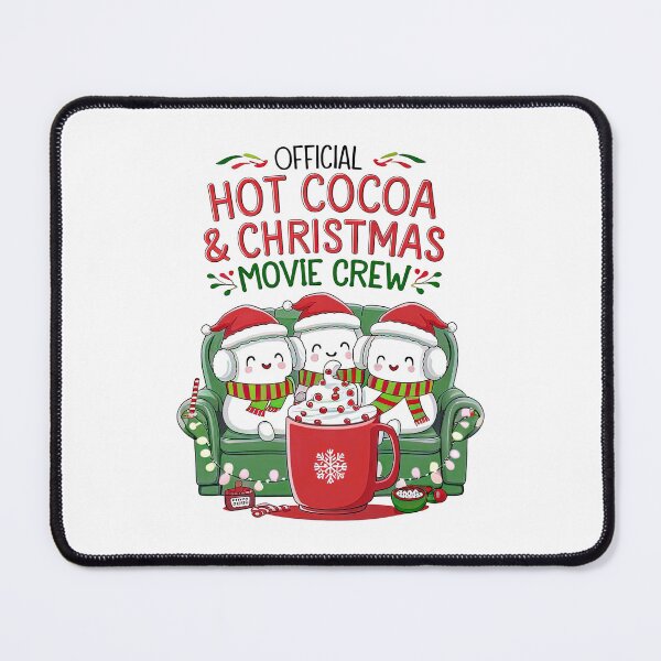 Item preview, Official Hot Cocoa & Christmas Movie Crew: Festive Design for Lovers of Christmas Traditions - Enjoy with Family - Red and Green Color - For T-shirt, Sweatshirt, Mug and More designed and sold by MUGpro.