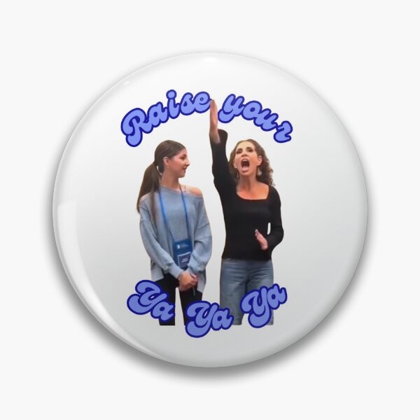 Item preview, Raise Your Ya Ya Ya Meme Image TikTok designed and sold by InkyDoodleDoo.