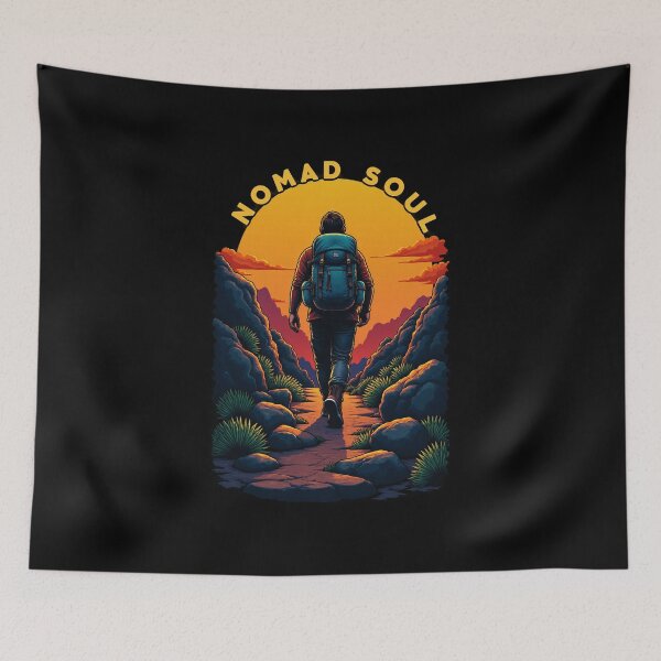 Item preview, The Path to Freedom: Nomadic Philosophy designed and sold by ArtCreator2023.