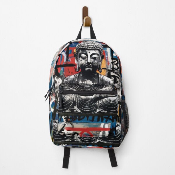 Item preview, Urban Buddha - Graffiti Minimalist Serenity designed and sold by WildStroke.