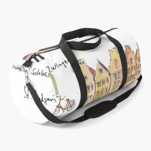 Item preview, Münster Germany Illustrations with Travel Plans Highlights and Memories designed and sold by artshop77.