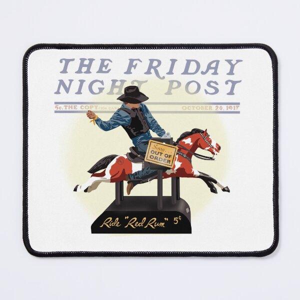 Item preview, The Friday Night Post - Cowboy Edition designed and sold by jaynadian.