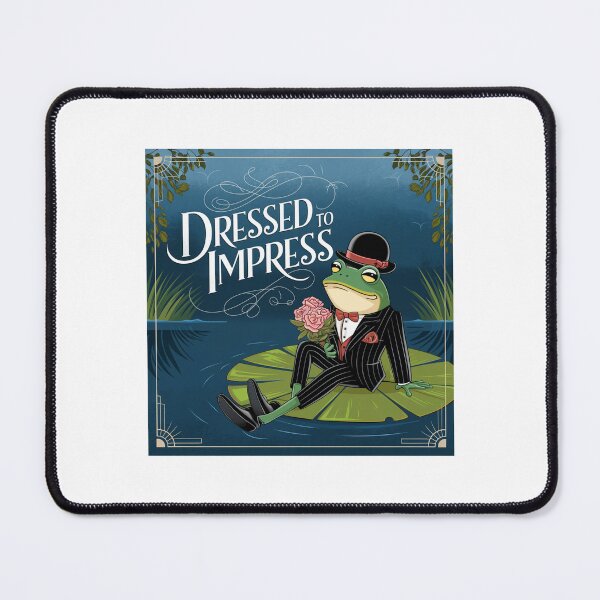 Item preview, Dapper Frog in Lily Pad - Dressed to Impress designed and sold by OldSchoolRetro.