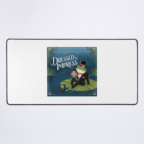 Item preview, Dapper Frog in Lily Pad - Dressed to Impress designed and sold by OldSchoolRetro.