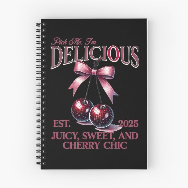Item preview, PICK ME, I'M DELICIOUS , JUICY SWEET AND CHERRY CHIC - CHERRY VIBE designed and sold by justyna-s28.
