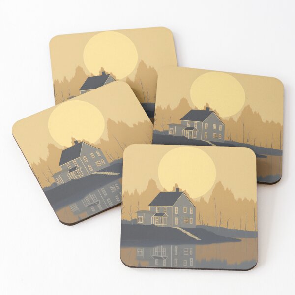 Item preview, Golden Hour at Mountain Lake Retreat designed and sold by anytka.