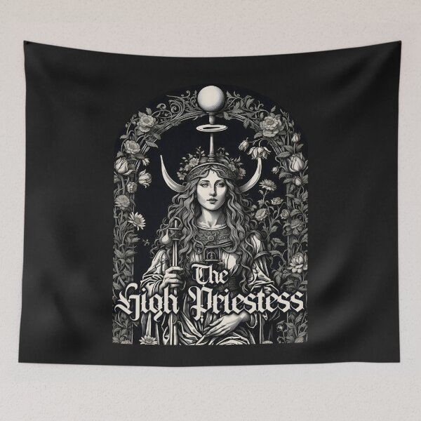 Item preview, The High Priestess Tarot Card Major Arcana Occult designed and sold by Printicato.