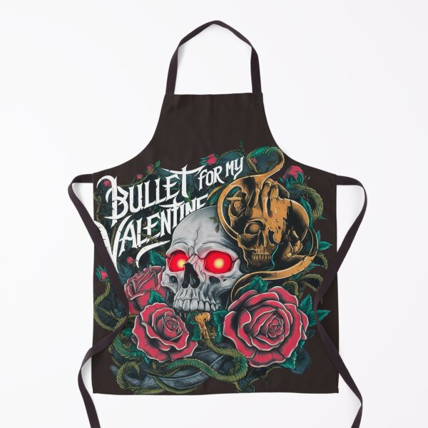 Item preview, .Bullet for My Valentine Inspired Skull and Roses Artwork designed and sold by Thaivi Design.