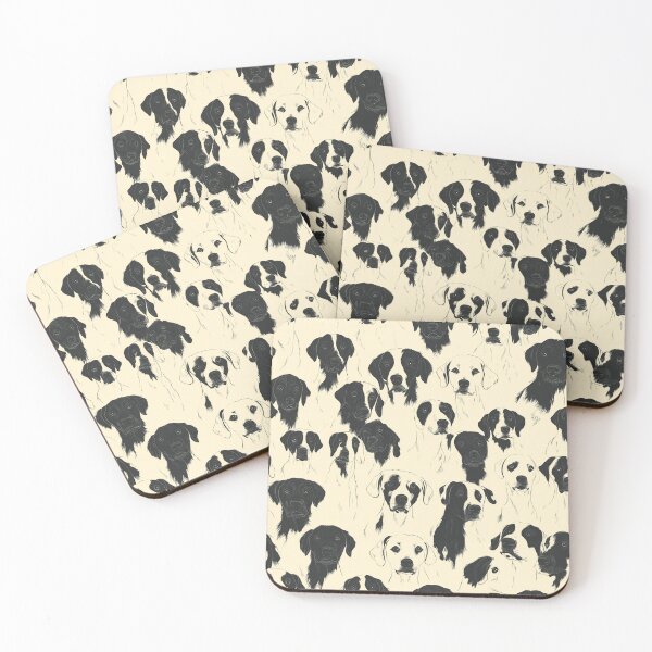 Item preview, Black dogs & White dogs designed and sold by ca-fe.