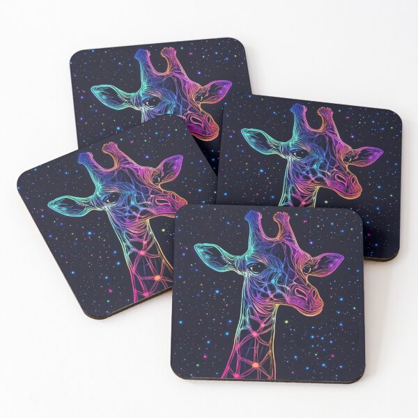 Item preview, Neon Giraffe designed and sold by NicolasGlowArt.