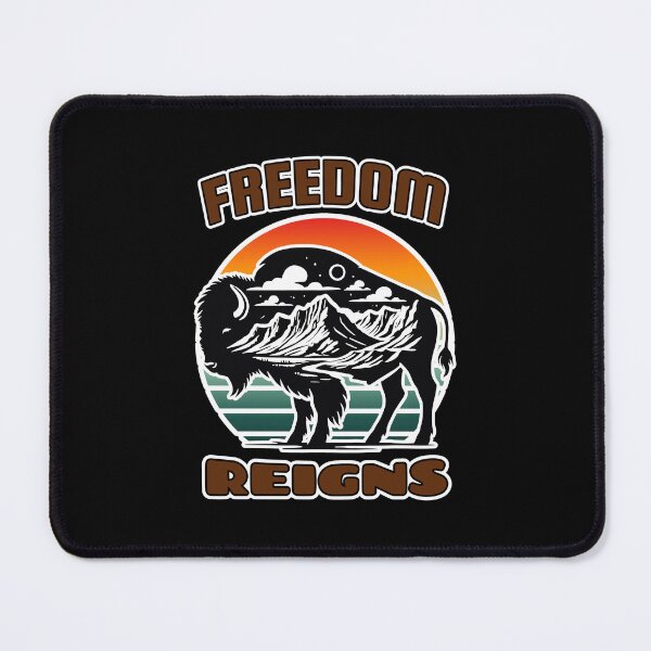 Item preview, Freedom Reigns Night Sky And Bison's Heart designed and sold by SplashTastic.