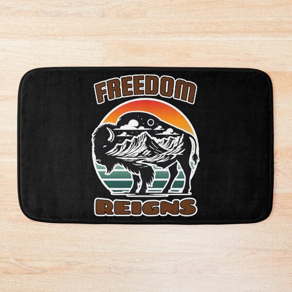 Item preview, Freedom Reigns Night Sky And Bison's Heart designed and sold by SplashTastic.