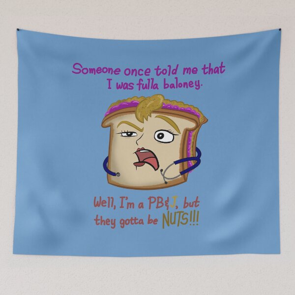 Item preview, Not Fulla Baloney - PB&J Sandwich designed and sold by lifewithjuan.