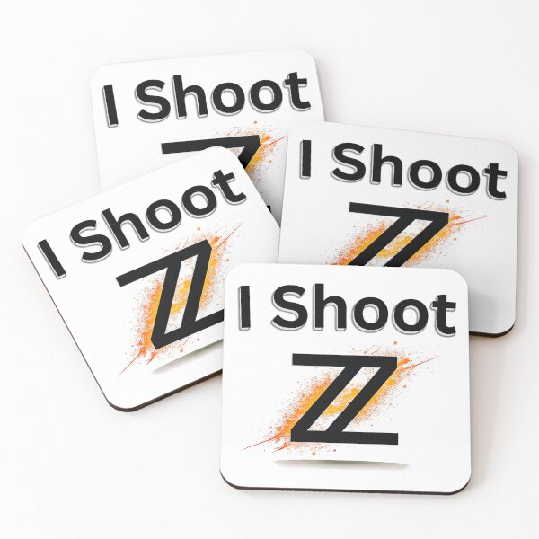 Item preview, I Shoot Z (plain artwork) designed and sold by Elias Pentikis.