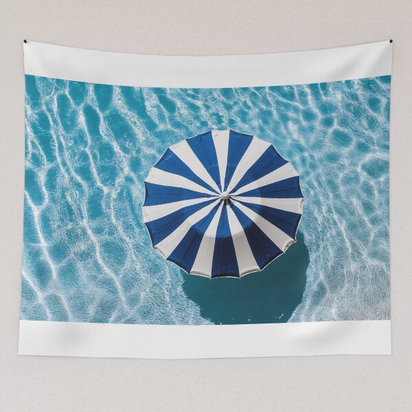 Item preview, Vibrant beach umbrella by water designed and sold by anytka.