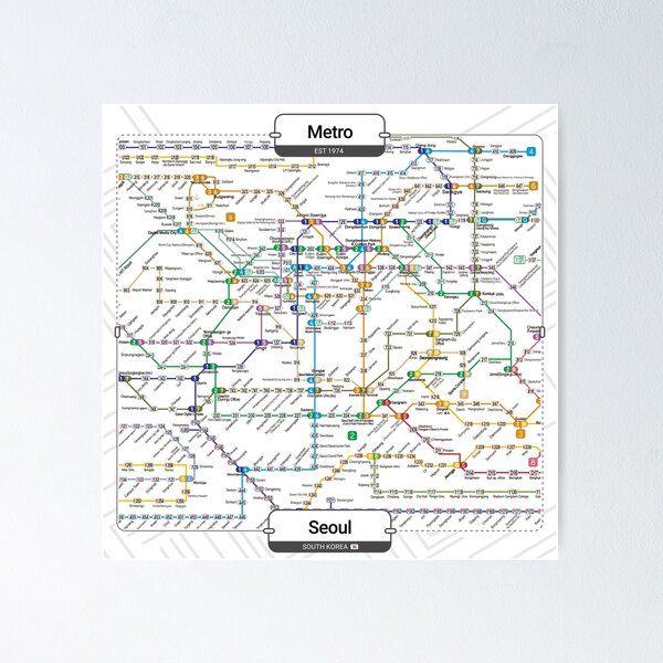 Item preview, Subway - Seoul designed and sold by aleibanez.