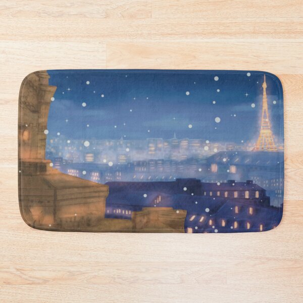 Item preview, paris night Illustration  designed and sold by renatteart.