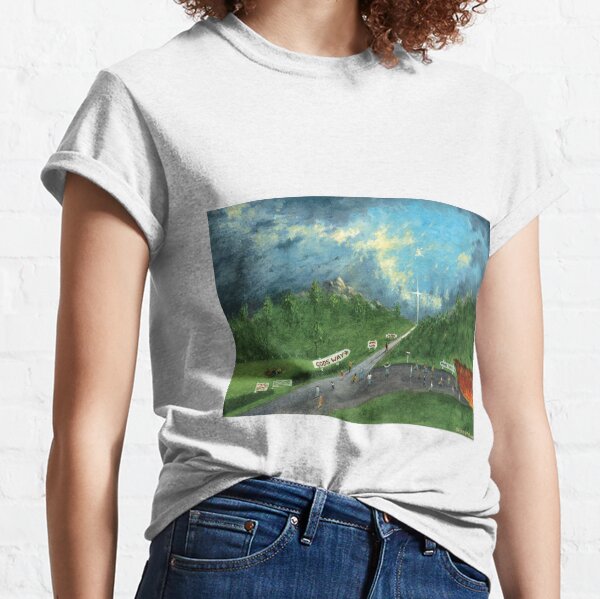 The Broad and Narrow Way - The Light of the Cross Classic T-Shirt