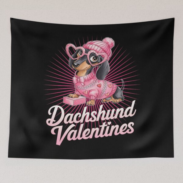 Item preview, Dachshund valentines - Valentine basics - Be my Valentine - Cupidon - Loveful - The loveless - Destinations of love - Affectionately - Infatuate - Dearly - Loveless - Amorous designed and sold by JansenGS.
