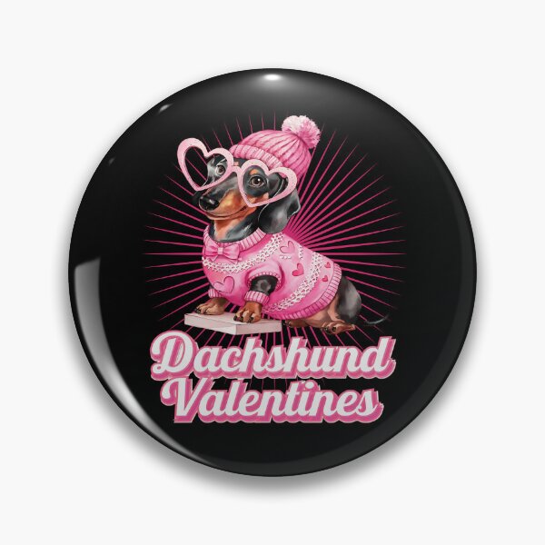 Item preview, Dachshund valentines - Valentine basics - Be my Valentine - Cupidon - Loveful - The loveless - Destinations of love - Affectionately - Infatuate - Dearly - Loveless - Amorous designed and sold by JansenGS.