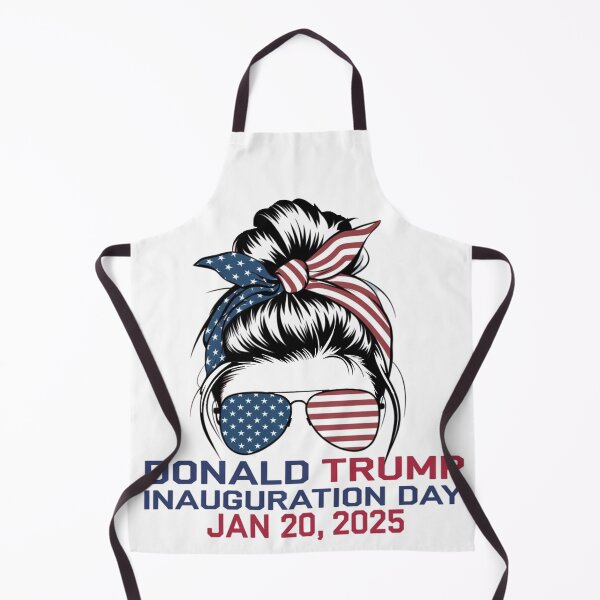 Item preview, Inauguration Day 2025 Funny Trump Girl Messy Bun designed and sold by Mryoussefwac.